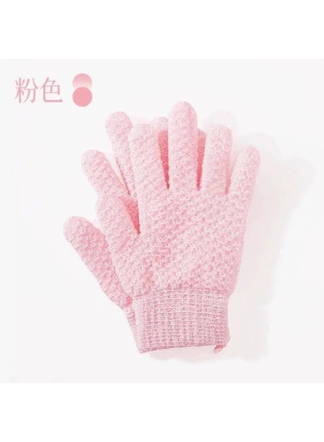 RS Bath Glove for Exfoliating Dead Skin, Getting Rid of Keratosis (Chicken Skin), Smoothing the Body, and Stimulating Blood Circulation - Image 1